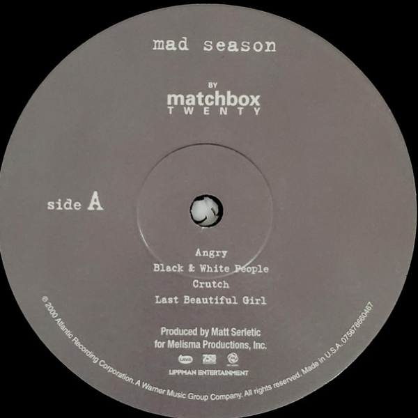 Vinyl Record Matchbox Twenty - Mad Season - 2LP - img.3