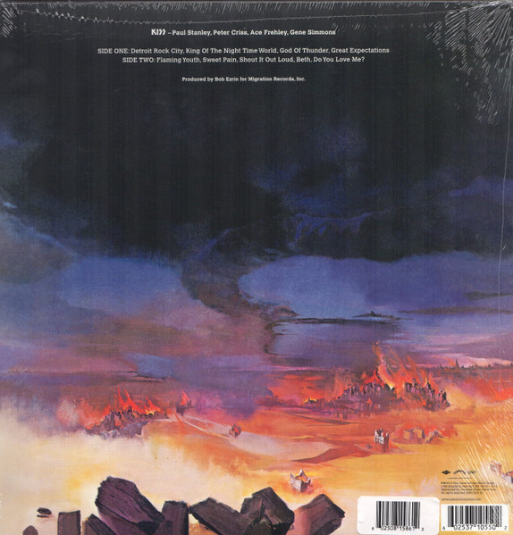 Vinyl Record Kiss – Destroyer - Resurrected - Limited Edition Orange Translucent - LP - img.1