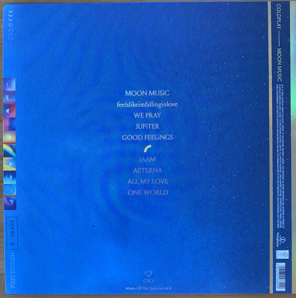 Vinyl Record Coldplay – Moon Music (Coloured Translucent Red) LP - img.1