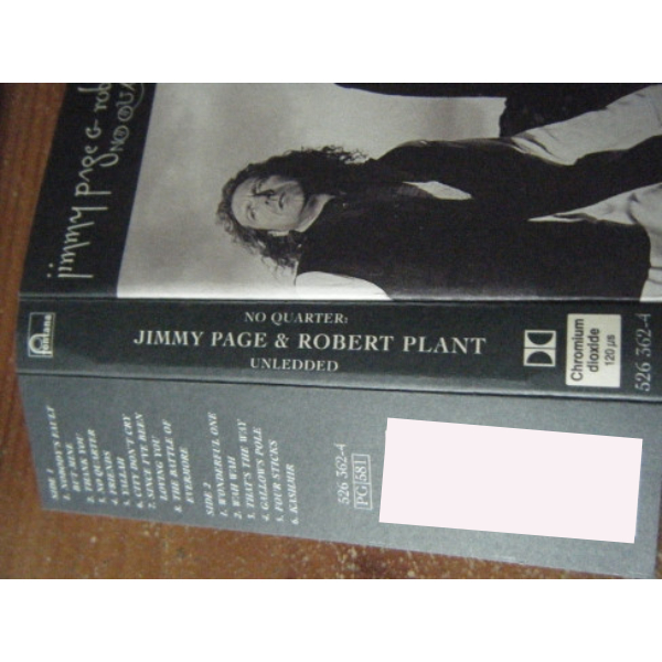Сassette Tape Jimmy Page & Robert Plant - No Quarter: Jimmy Page & Robert Plant Unledded - img.10