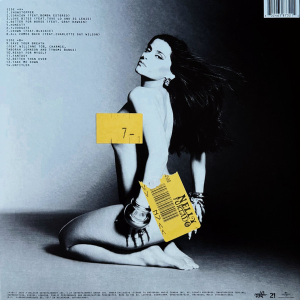 Vinyl Record Nelly Furtado – 7 - Limited Edition Crystal Clear - LP - img.1