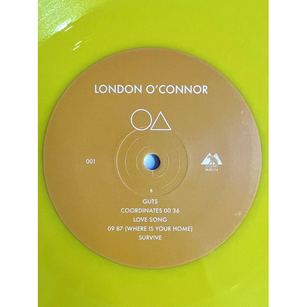Vinyl Record London O'Connor - Circle Triangle (Yellow) LP - img.3