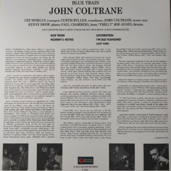 Vinyl Record John Coltrane - Blue Train (Blue Cloudy) LP - img.3