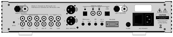 Integrated amplifier Moon by Simaudio Neo 340i X Silver - img.1