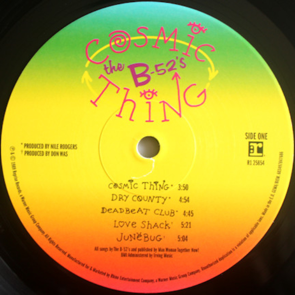 Vinyl Record The B-52S - Cosmic Thing LP - img.2