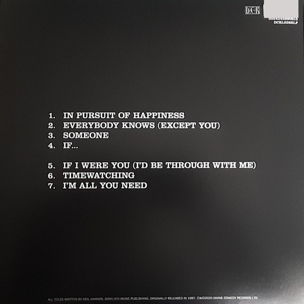 Vinyl Record The Divine Comedy – A Short Album About Love - LP - img.1