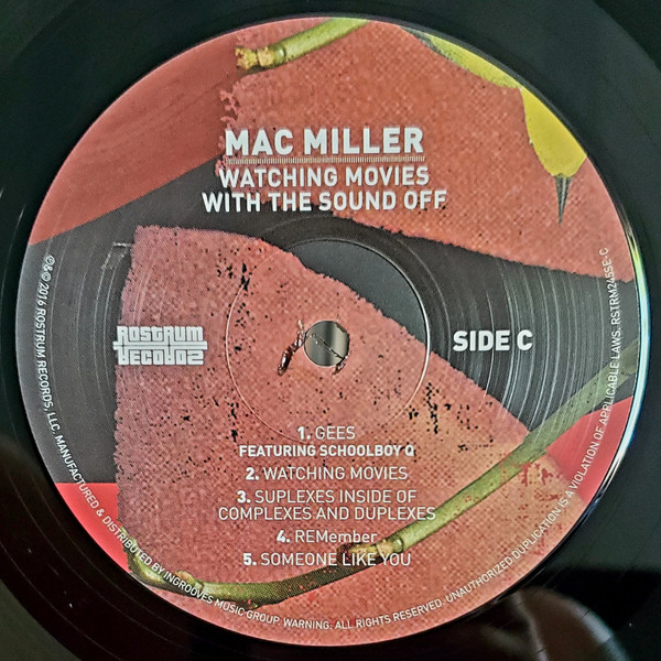 Vinyl Record Mac Miller – Watching Movies With The Sound Off - 2LP - img.5