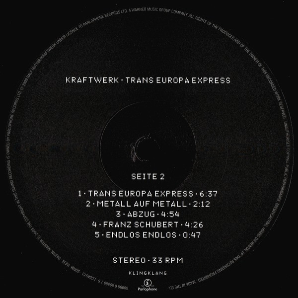 Vinyl Record Kraftwerk - Trans Europa Express (Remaster) LP - img.8