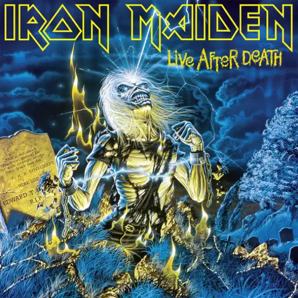 Vinyl Record Iron Maiden - Live After Death (Yellow & Blue) (RSD) - 2LP - img.0