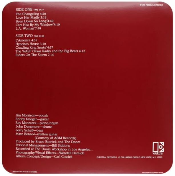 Vinyl Record The Doors - L.A. Woman (Remastered) LP - img.1