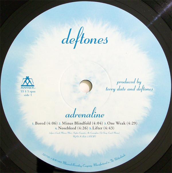 Vinyl Record Deftones - Adrenaline - img.2