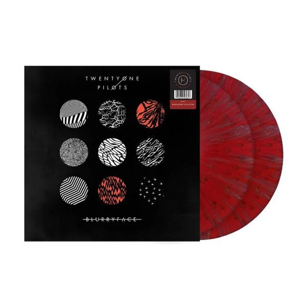 Vinyl Record Twenty One Pilots – Blurryface (10 Year Anniversary Burgundy Splatter) - 2LP - img.1