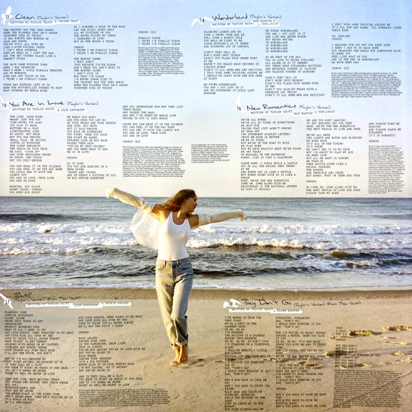 Vinyl Record Taylor Swift - 1989 (Taylors Version) (Crystal Skies Blue) - 2LP - img.9