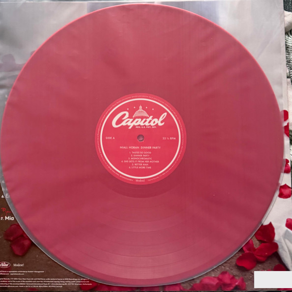 Vinyl Record Niall Horan - Dinner Party (Limited Edition, Merlot) LP - img.4