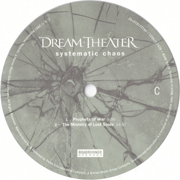 Vinyl Record Dream Theater – Systematic Chaos (Clear) - 2LP - img.18