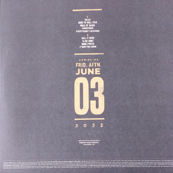 Vinyl Record Liam Gallagher - Knebworth 22 (Yellow) - 2LP - img.8