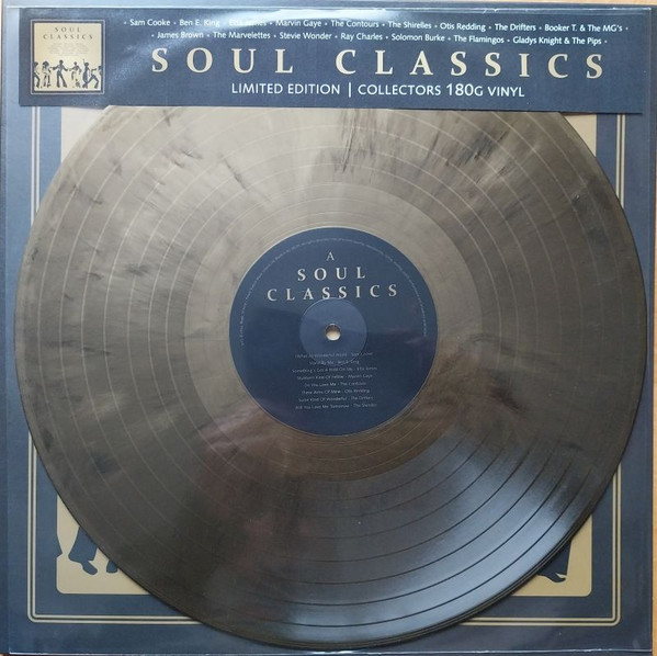Vinyl Record Various – Soul Classics - Gold Marbled - LP - img.2
