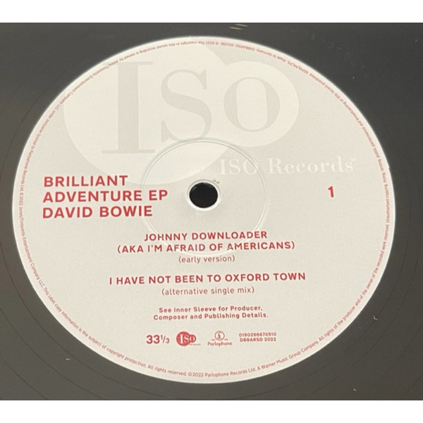 Vinyl Record David Bowie – Brilliant Adventure EP RSD2022 LP - img.2