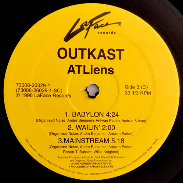 Vinyl Record OutKast - ATLiens - 2LP - img.4
