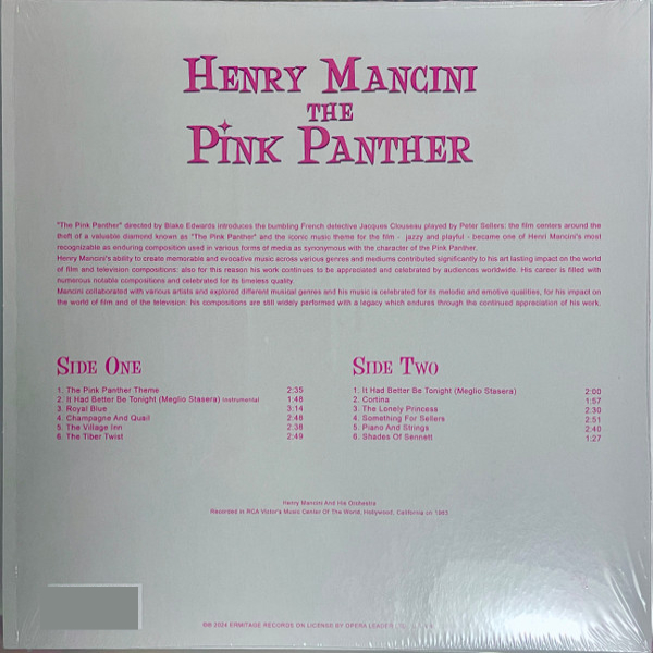 Vinyl Record Henry Mancini - The Pink Panther LP - img.1