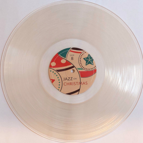 Vinyl Record Various Artists - Jazz On Christmas (Limited Edition Transparent White) LP - img.3