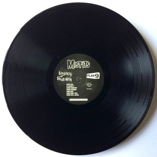 Vinyl Record Misfits - Legacy Of Brutality LP - img.2