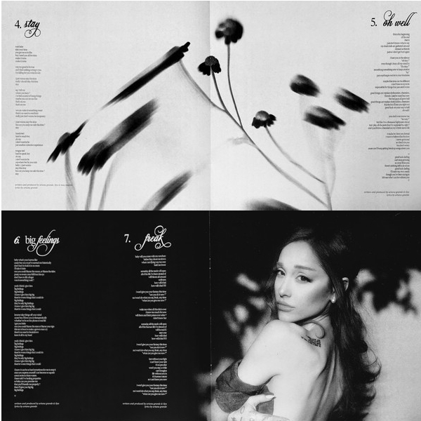 Vinyl Record Ariana Grande - Petal (Opaque Gray (Gray Skies), Alternate Cover) LP - img.12