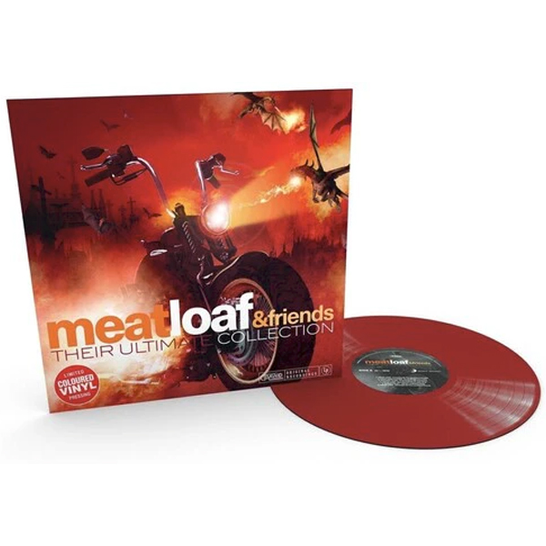 Vinyl Record Meatloaf & Friends - Their Ultimate Collection Limited Edition Red Vinyl LP - img.3