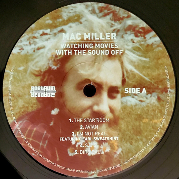 Vinyl Record Mac Miller – Watching Movies With The Sound Off - 2LP - img.3