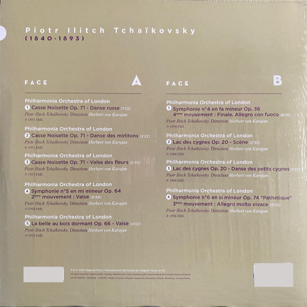 Vinyl Record Various Artists - The Masterpieces Of Pyotr Ilitch Tchaikovsky LP - img.1