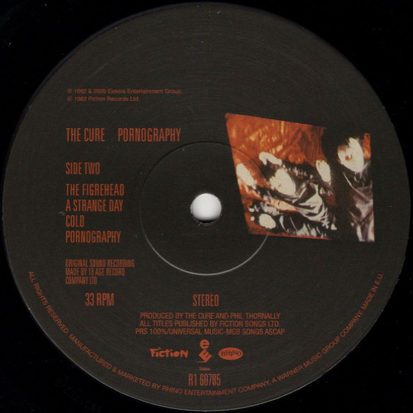 Vinyl Record The Cure - Pornography LP - img.3