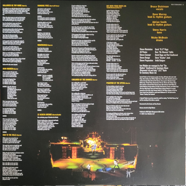 Vinyl Record Iron Maiden - Live After Death (Yellow & Blue) (RSD) - 2LP - img.13