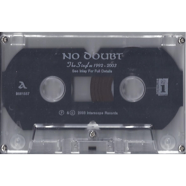 Сassette Tape No Doubt - The Singles 1992 - 2003 - img.3