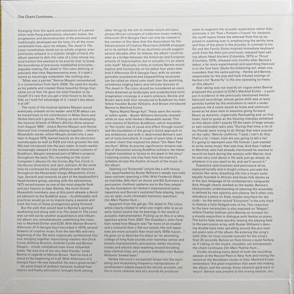 Vinyl Record Bennie Maupin – The Jewel In The Lotus LP - img.4