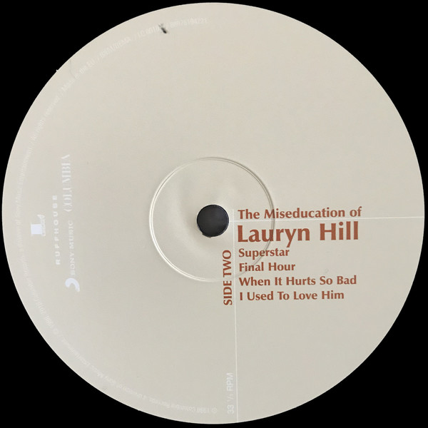 Vinyl Record Lauryn Hill - The Miseducation Of Lauryn Hill - img.3