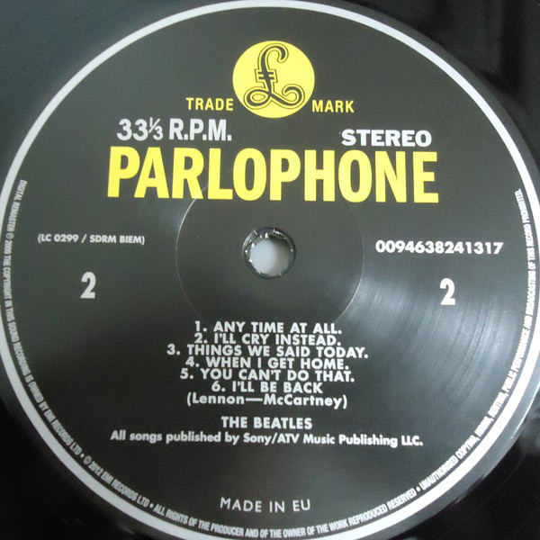 Vinyl Record The Beatles - A Hard Day's Night - img.3