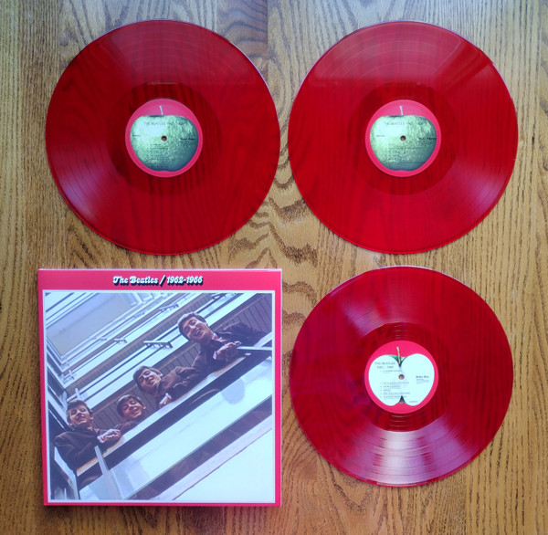 Vinyl Record The Beatles – 1962-1966 - Red - 3LP - img.2