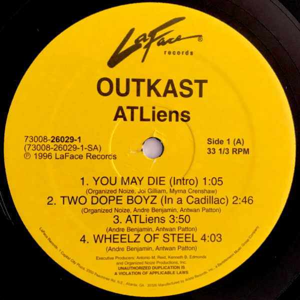 Vinyl Record OutKast - ATLiens - 2LP - img.2