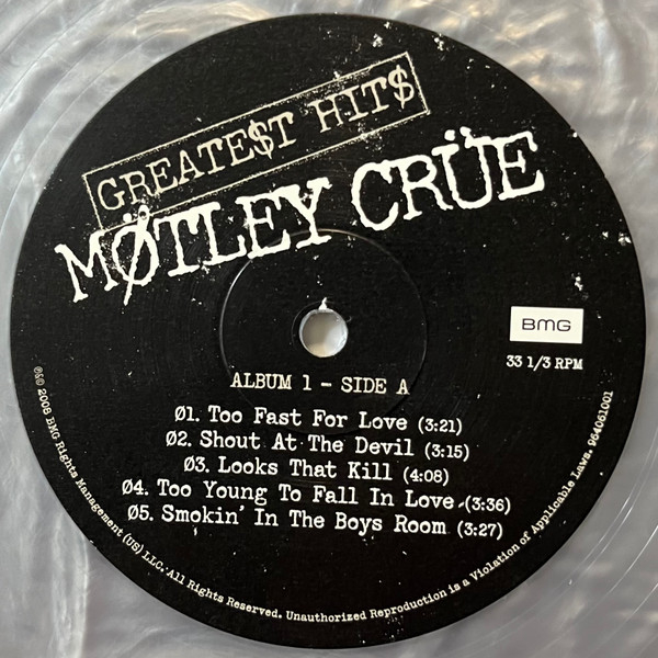 Vinyl Record Motley Crue - Greatest Hits (Exclusive Silver Marble) - 2LP - img.9