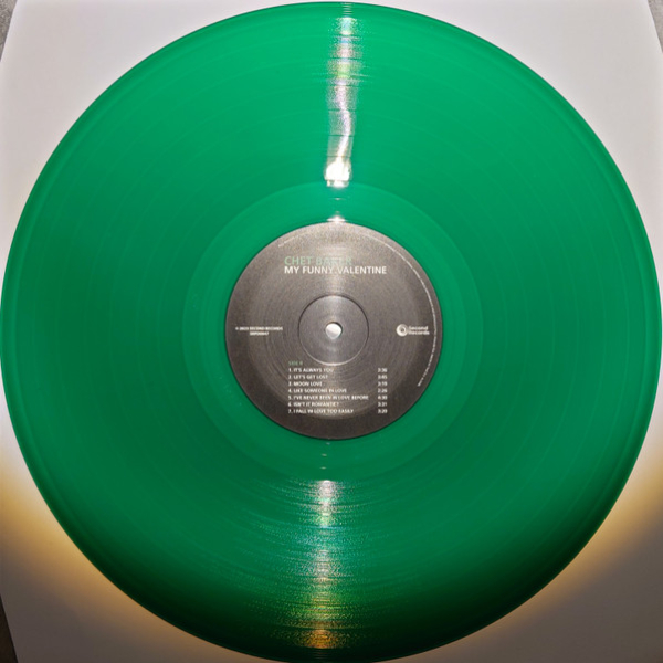 Vinyl Record Chet Baker – My Funny Valentine (Green) LP - img.4
