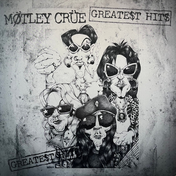 Vinyl Record Motley Crue - Greatest Hits (Exclusive Silver Marble) - 2LP - img.0