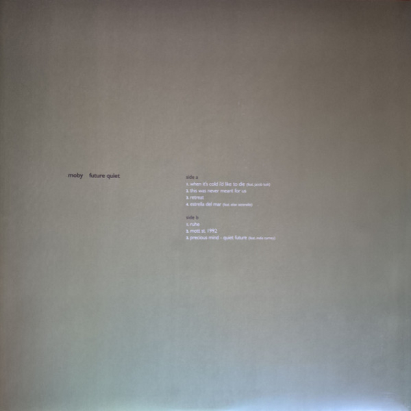 Vinyl Record Moby - Future Quiet (coloured) - 2LP - img.10