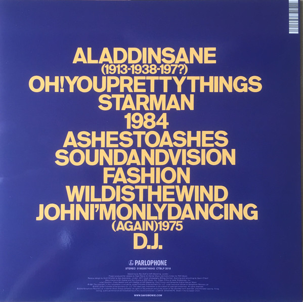 Vinyl Record David Bowie - ChangesTwoBowie LP - img.1