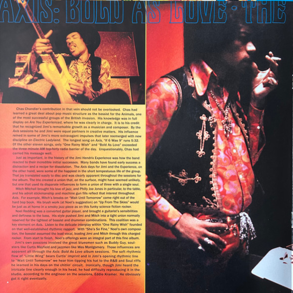 The Jimi Hendrix Experience - Axis: Bold As Love LP - img.10