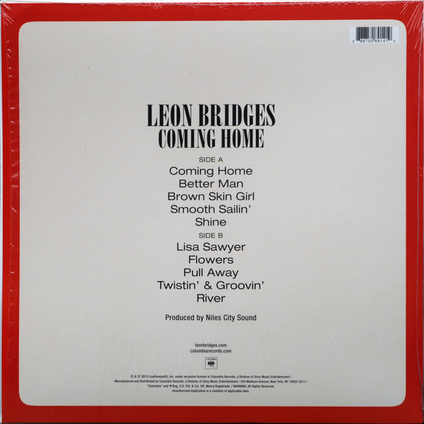 Vinyl Record Leon Bridges - Coming Home - img.2