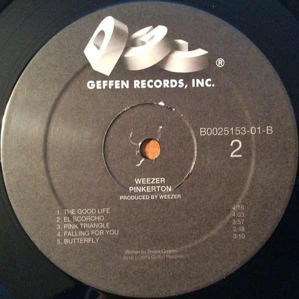 Vinyl Record Weezer - Pinkerton LP - img.3