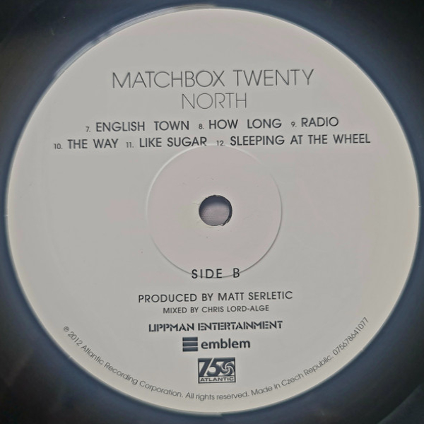 Vinyl Record Matchbox Twenty - North LP - img.4