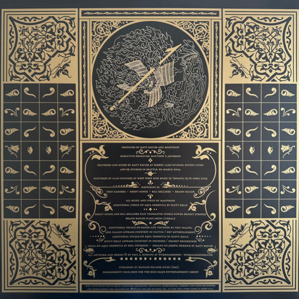 Vinyl Record Mastodon - Leviathan (Limited White & Emerald Green Splatter) LP - img.5