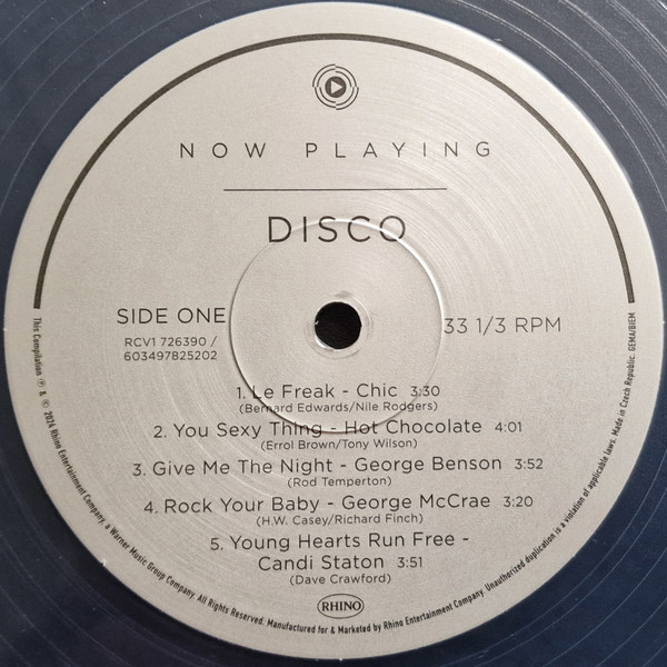 Vinyl Record Various Artists - Now Playing: Disco (Clear) LP - img.5