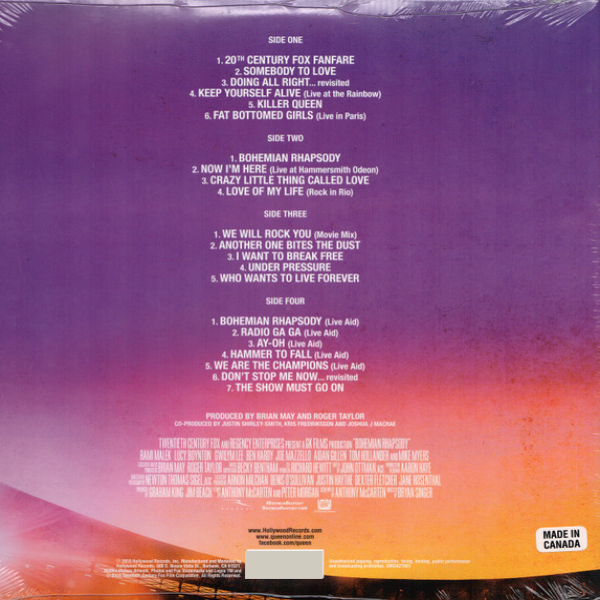 Vinyl Record Queen - Bohemian Rhapsody (The Original Soundtrack) - 2LP - img.1